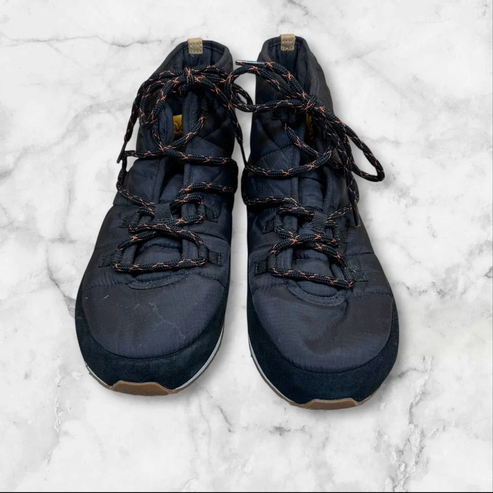 Teva Ember Women's Black Puffer Lace‎ Up Winter Boots Size 10